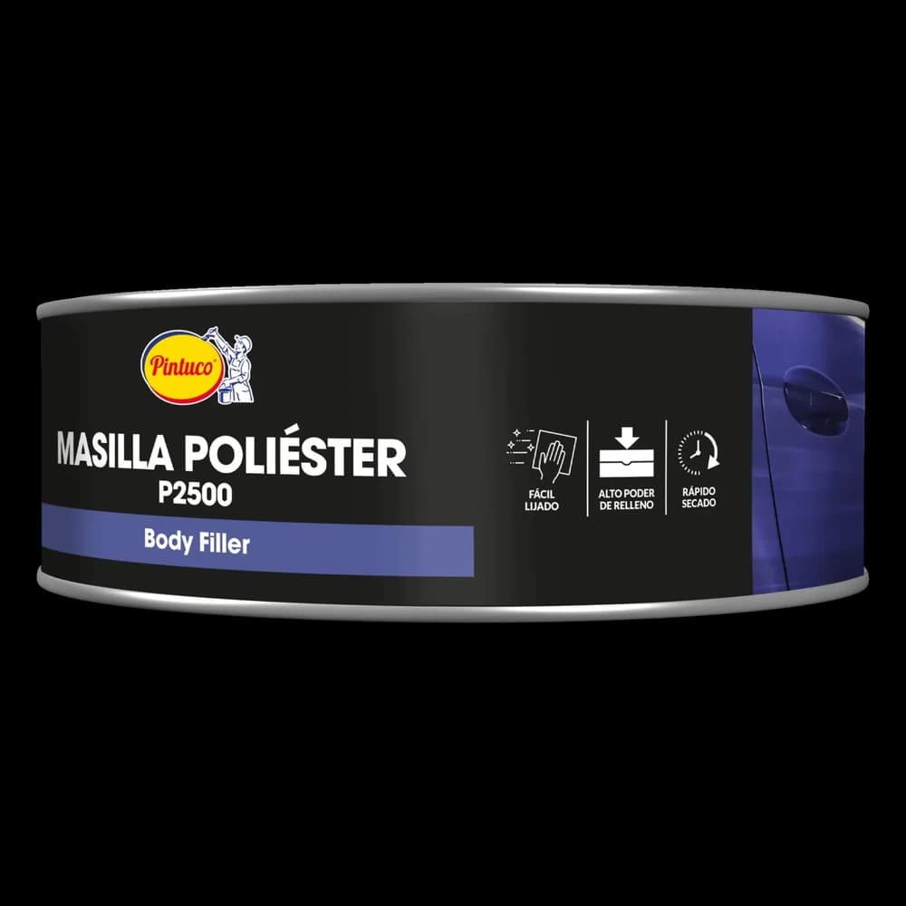 Masilla poliéster P2500 1/4 galón