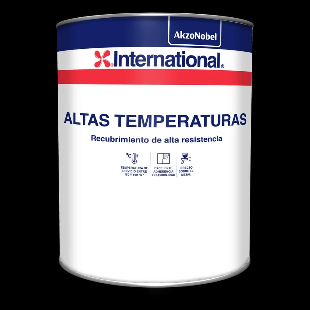 Pintura Altas temperaturas Negra 901 Galón