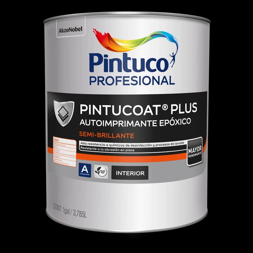 Pintucoat Plus Altos sólidos Comp. A Galón