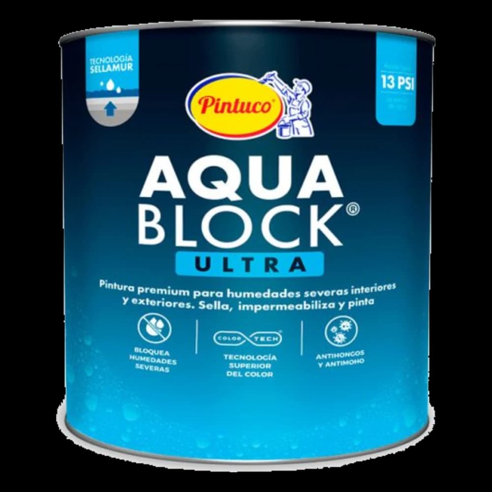 Impermeabilizante Aqua block Ultra Blanco 27070