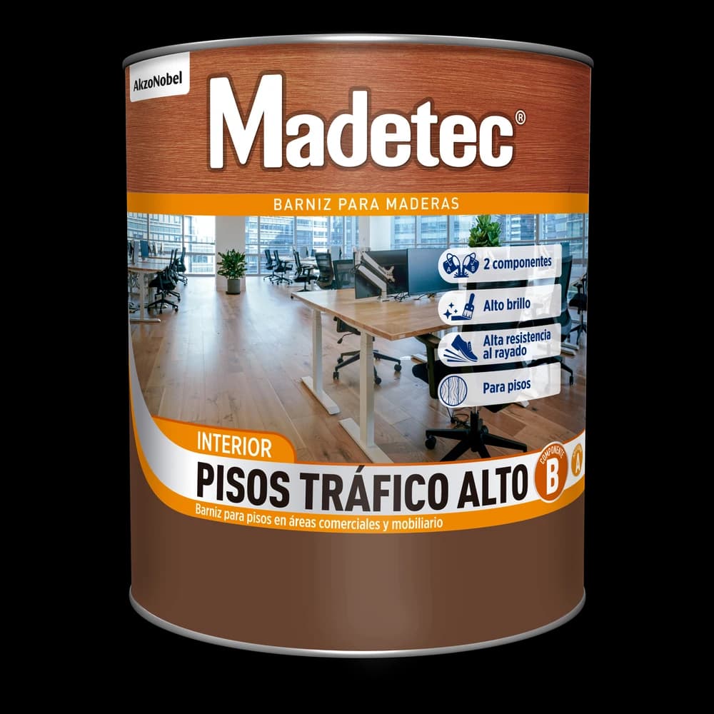 Madetec Pisos alto tráfico Componente B 1551