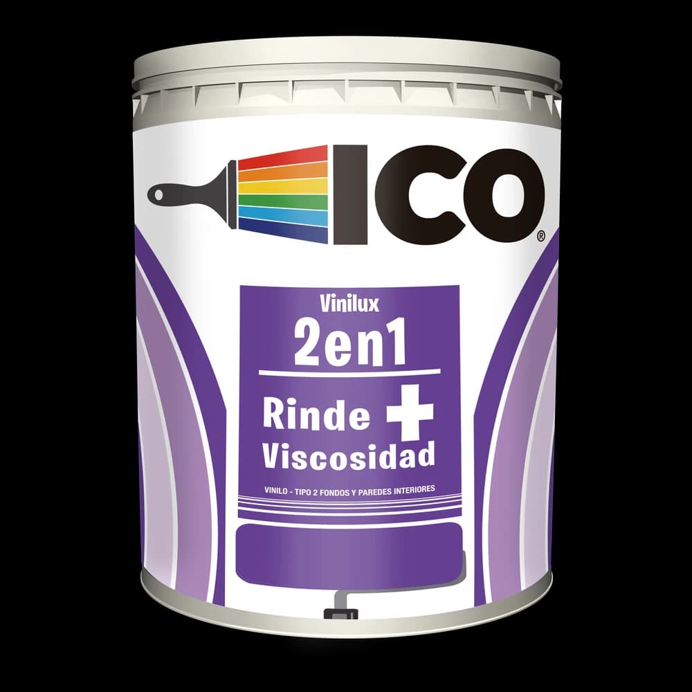 Pintura Ico Vinilux 2 en 1 Blanco