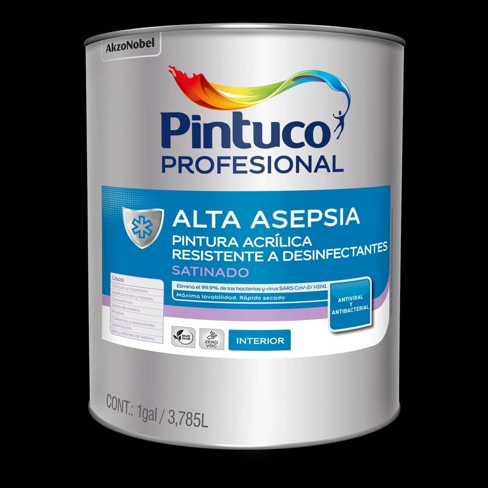 Pintura acrílica Alta asepsia blanco 27580