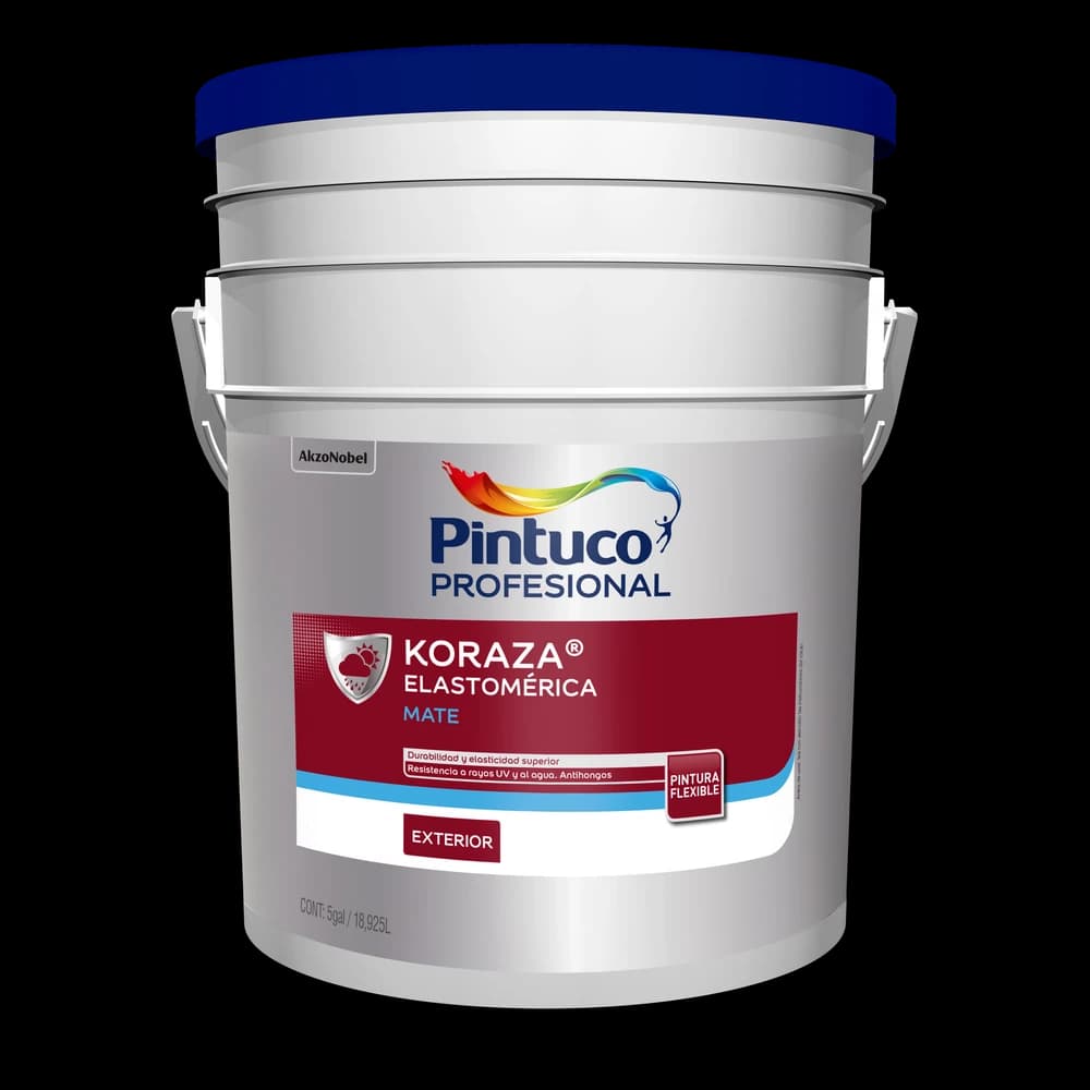Pintura Koraza Elastomérica Blanco 2720 Cuñete 18.96 L