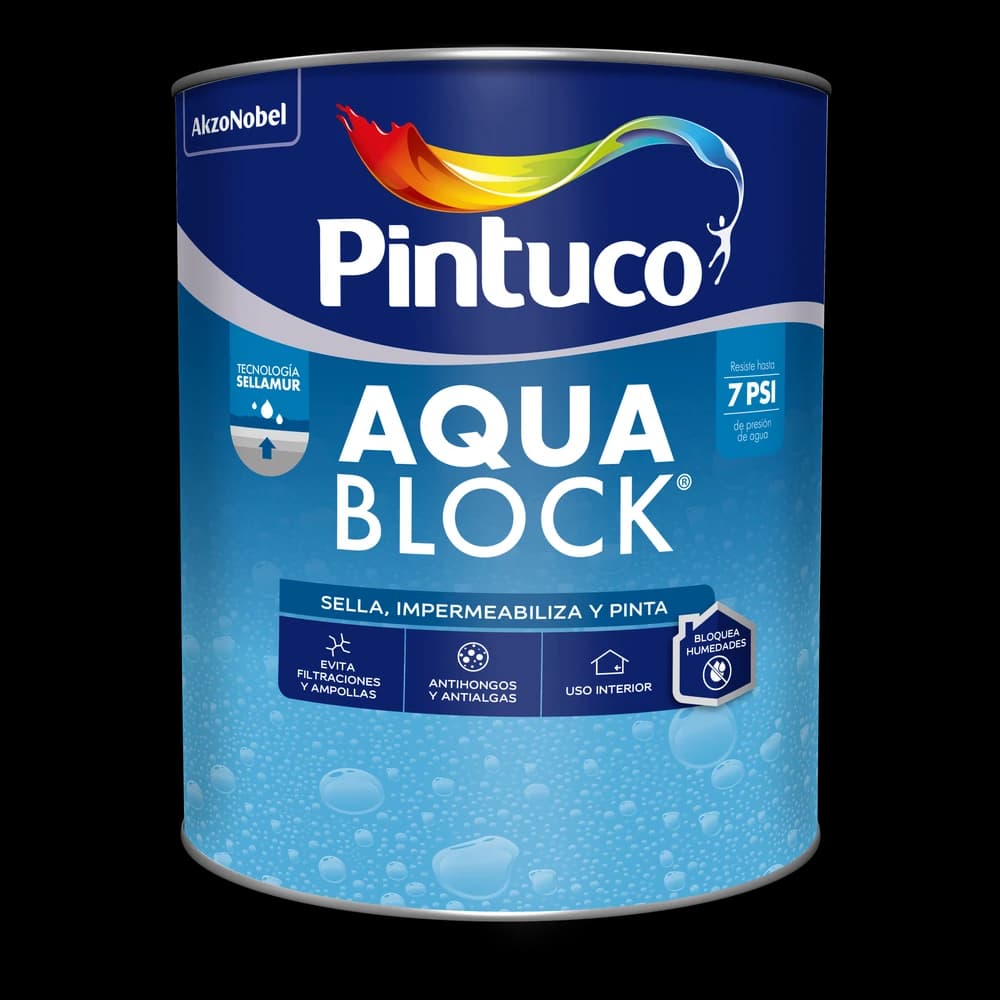 Impermeabilizante Aqua Block Blanco 1401